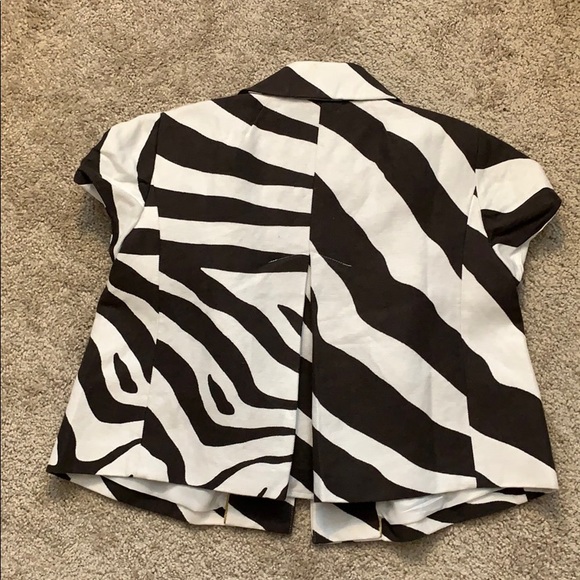 LOFT Zebra Print Jacket - Picture 5 of 6